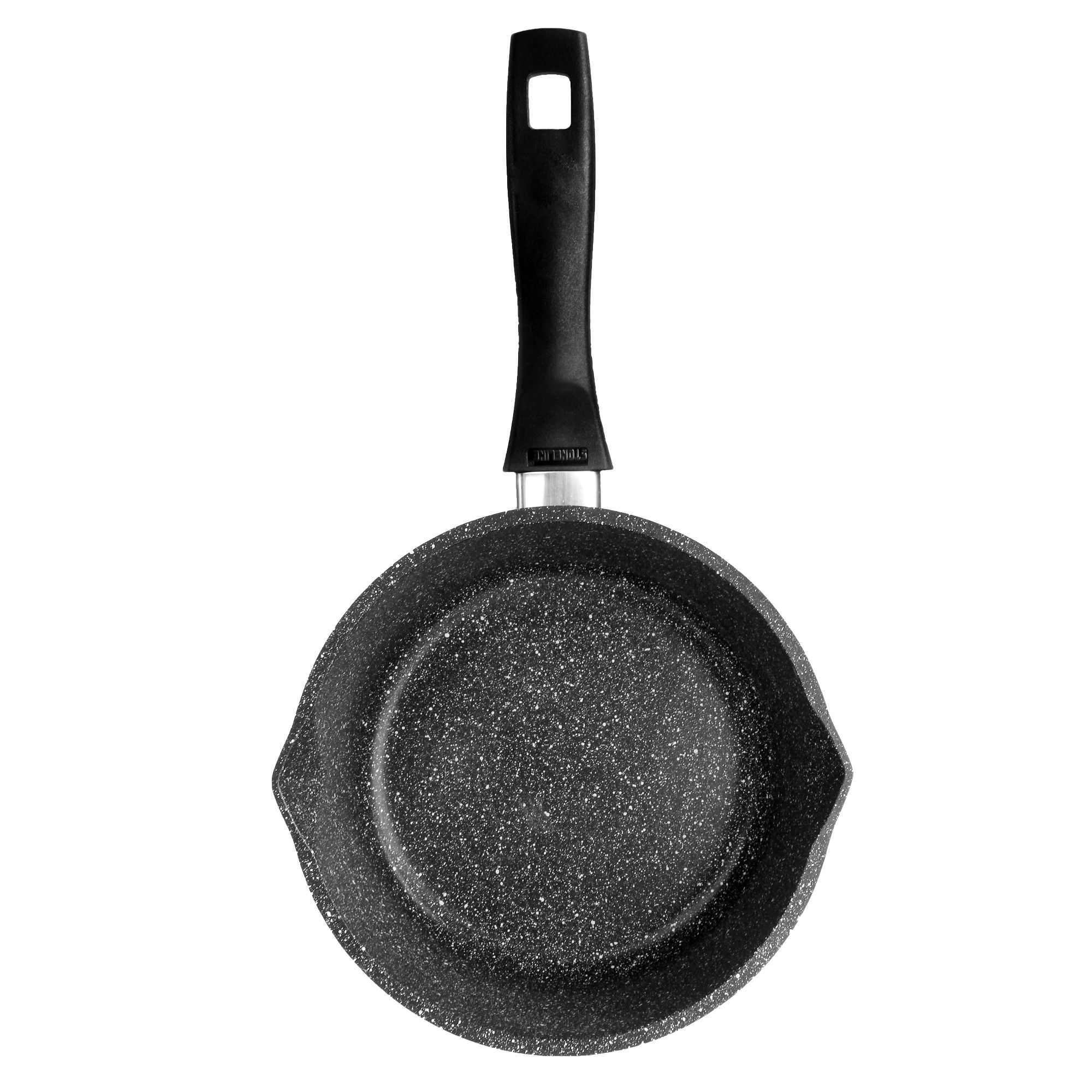 STONELINE® Saucepan 18 cm, with Lid, 2 Spouts, Skillet, Non-Stick Pot | CLASSIC