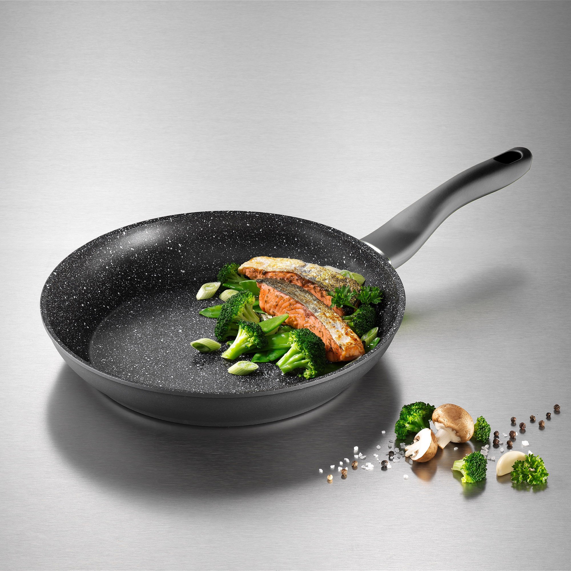 STONELINE® FRESH frying pan 28 cm, Made in Germany, non-stick, induction and oven-safe