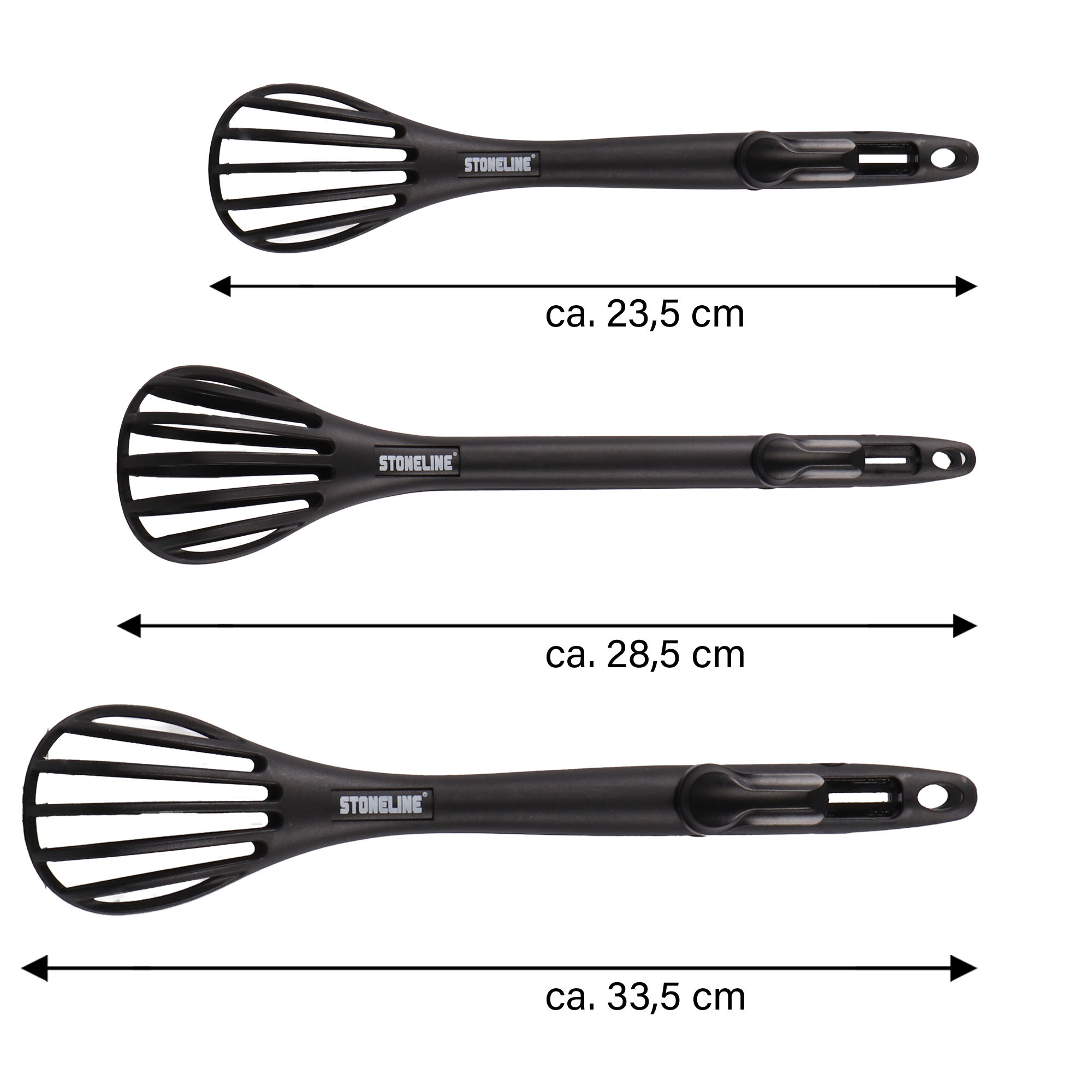 4 en 1 Set Pince Cuisine Fouet multifonctionnel | 3 pièces