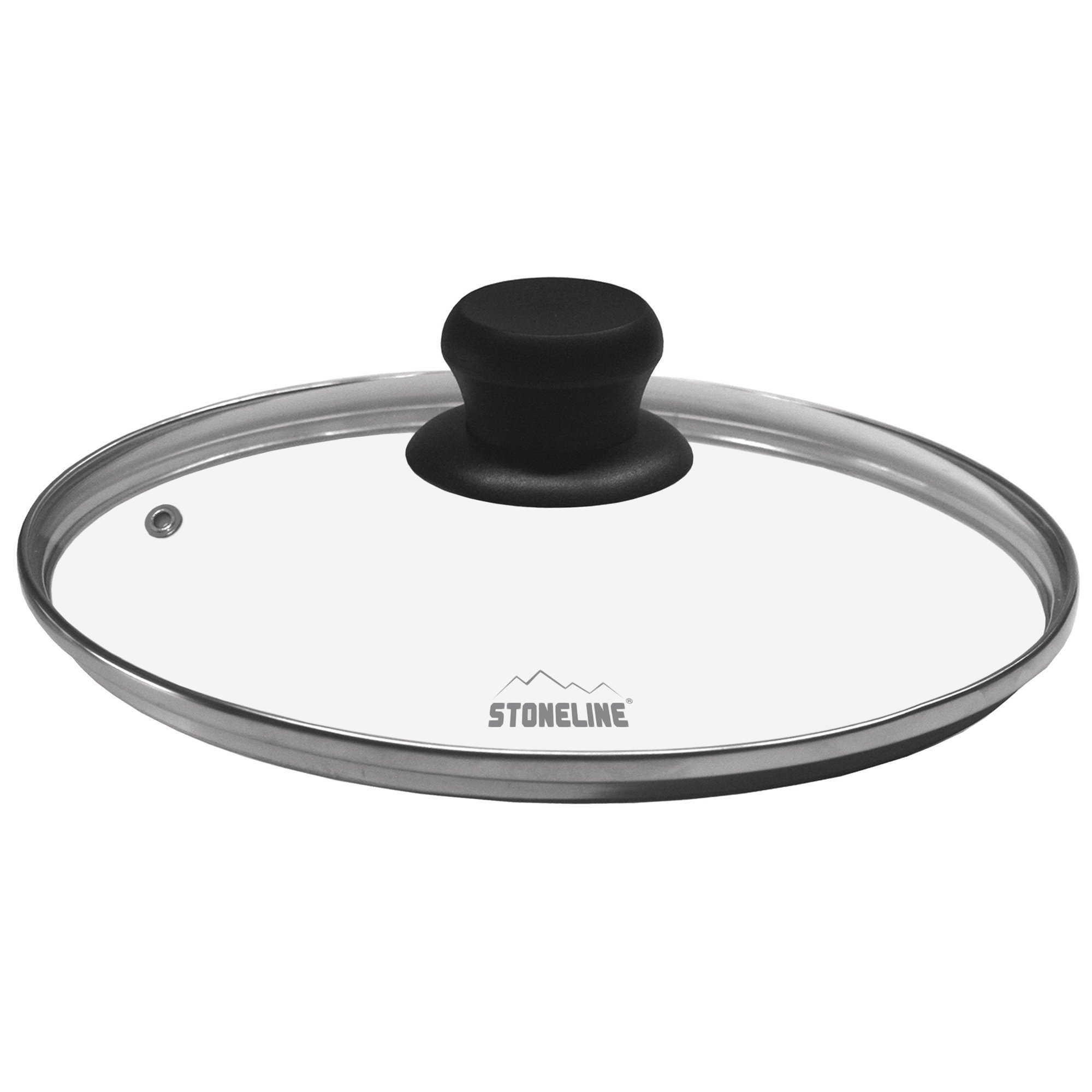STONELINE® Glass Lid 26 cm, Stainless Steel Rim | Replacement | CLASSIC