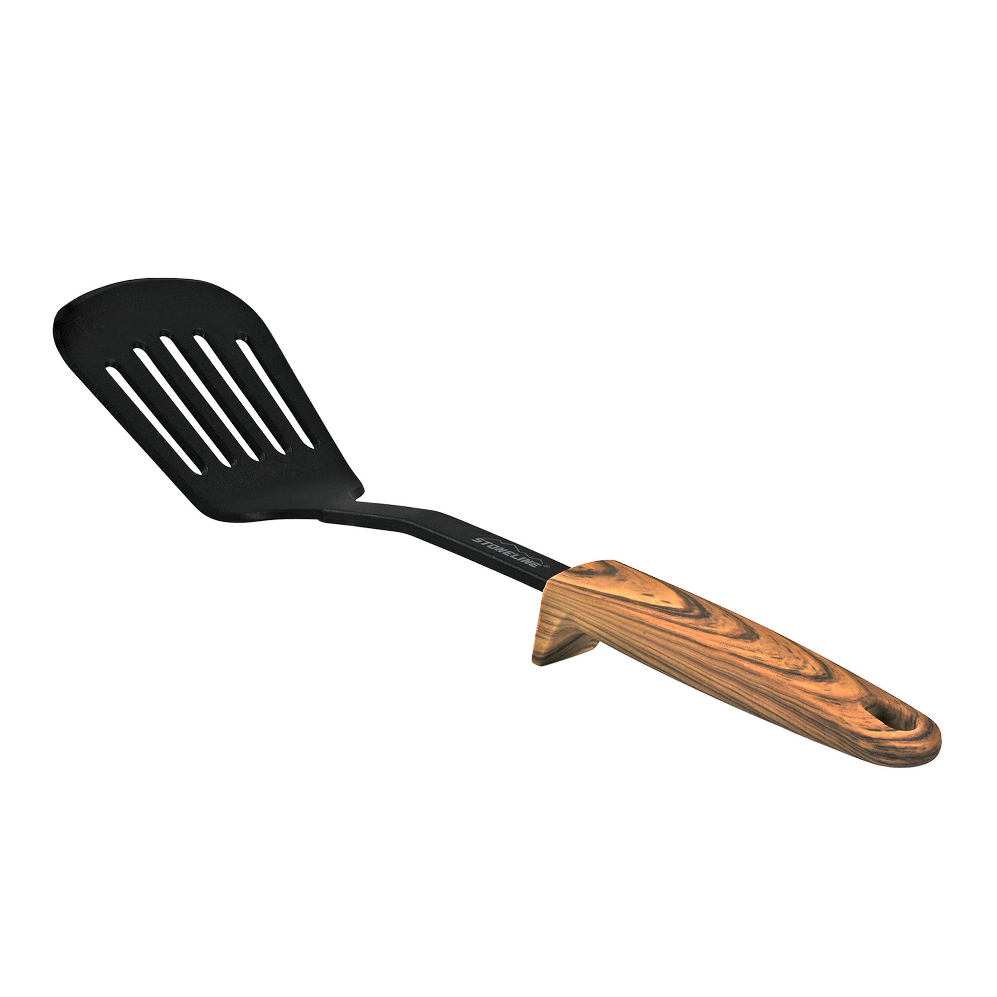 Sartén de 28 cm | con tapa - aspecto de madera