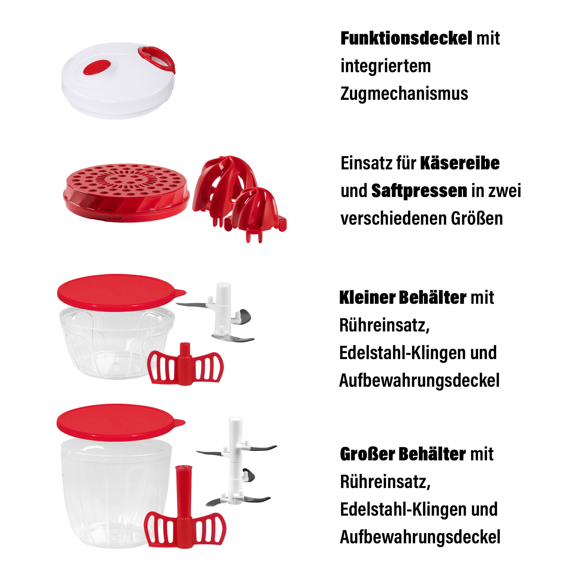 Multicutter Set 12-pieces | Red