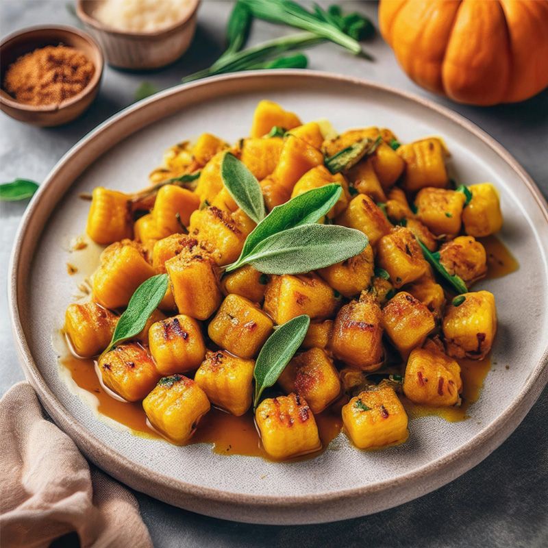 Kürbis-Gnocchi mit Salbei-Butter – Herbstliches Rezept | STONELINE Kürbis-Gnocchi mit Salbei-Butter – Herbstliches Rezept | STONELINE
